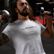 Load image into Gallery viewer, Barbell &amp; Plates T-shirt